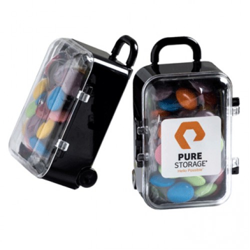 Carry-On Case with Choc Beans 50g